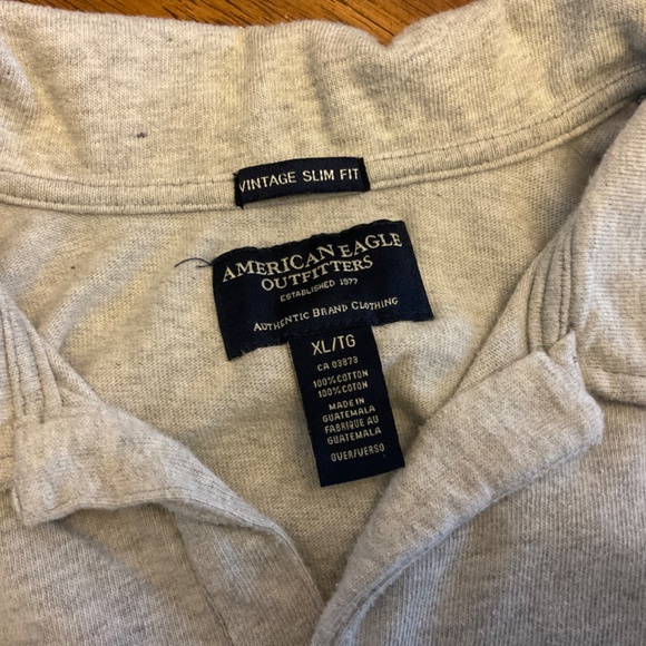 American Eagle collared long sleeve men’s sweater - size XL - Picture 3 of 3